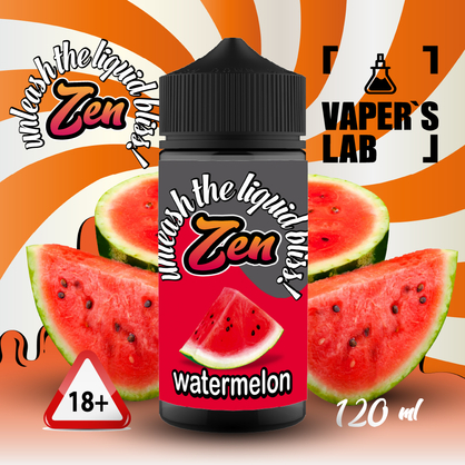 Фото жижи для вейпа zen watermelon