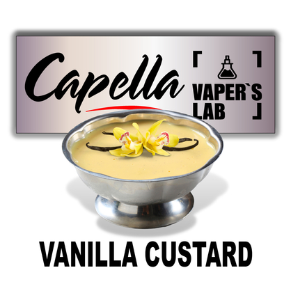 Фото на аромку Capella Vanilla Custard Ванильный крем