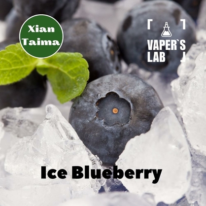 Фото, Відеоогляди на Найкращі ароматизатори для вейпа Xi'an Taima "Ice Blueberry" (Чорниця з холодком) 