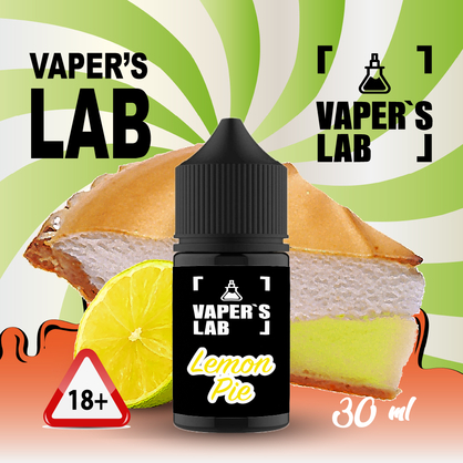 Фото, Видеообзор на жижку Salt Vaper's LAB Salt Lemon pie 30 ml