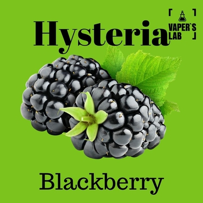 Фото, Відео на Заправки для вейпа Hysteria Blackberry 100 ml