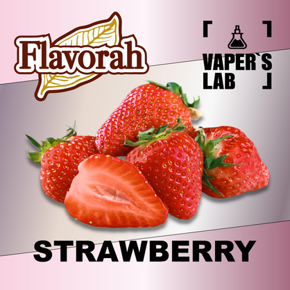 Фото на аромку Flavorah Strawberry Клубника