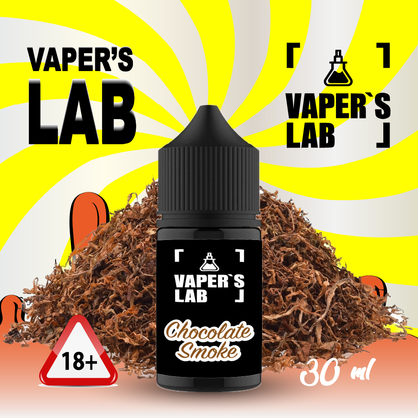 Фото, Видеообзор на жижку Salt Vaper's LAB Salt Chocolate smoke 30 ml