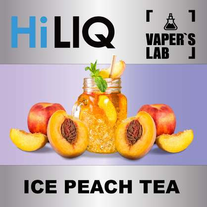 Фото на аромку HiLIQ Хайлик Ice Peach Tea Холодный персиковый чай