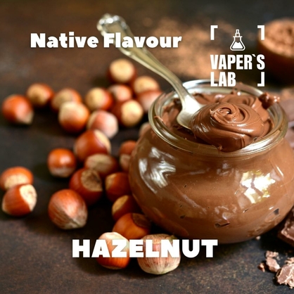 Фото, Відеоогляди на Аромки для вейпів Native Flavour "Hazelnut" 30мл 