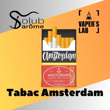 Фото, Відеоогляди на Ароматизатори для вейпа Solub Arome "Tabac Amsterdam" (Тютюн з нотками меду) 