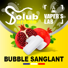 Ароматизаторы Solub Arome Bubble Sanglant Гранатовая жвачка