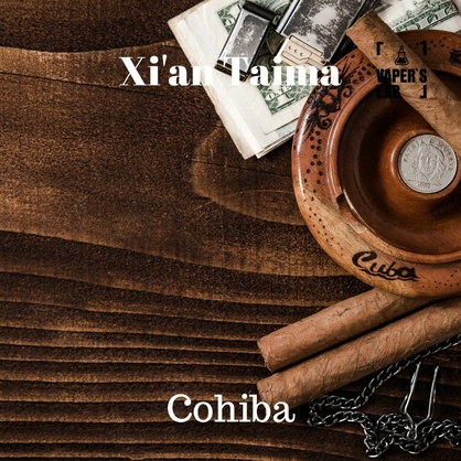 Фото, Відеоогляди на Аромки для вейпа Xi'an Taima "Cohiba cigar" (Сигара Кохіба) 