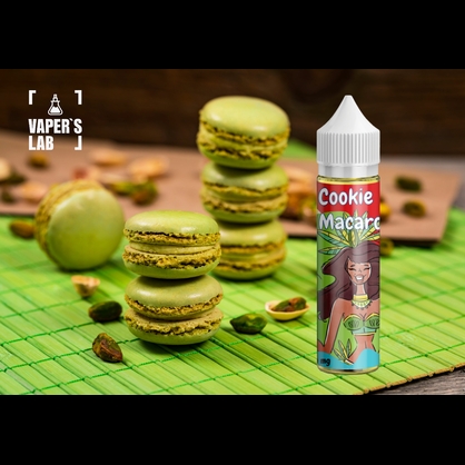 Фото жижа для вейпа chicky cookie macaroona 120 мл