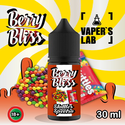 Фото солевая жидкость berry bliss skittles spectra 30 мл