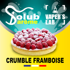 Ароматизатор для вейпа Solub Arome "Crumble Framboise" (Малиновий пиріг)