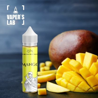 Фото жидкость для вейпа купить zen mango