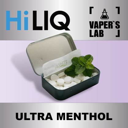 Фото на Арому HiLIQ Хайлик Ultra Menthol Ультра Ментол