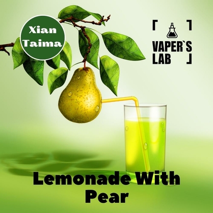 Фото, Відеоогляди на Ароматизатор для самозамісу Xi'an Taima "Lemonade with Pear" (Грушевий лимонад) 