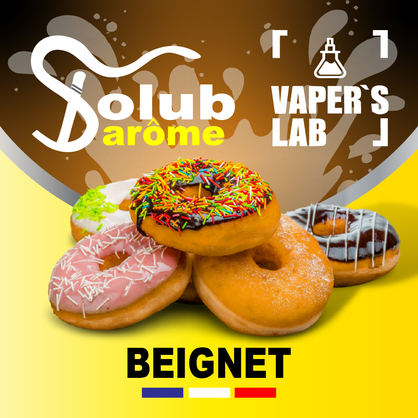 Фото, Видео, Ароматизатор для жижи Solub Arome "Beignet" (Пончики) 