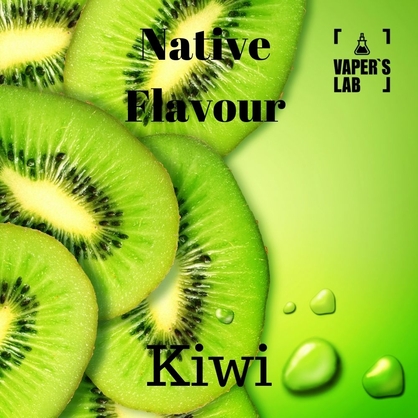 Фото заправка до електронної сигарети native flavour kiwi 120 ml