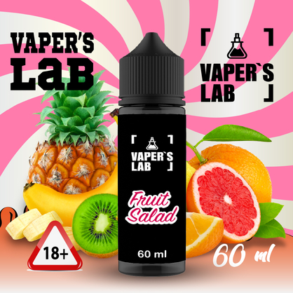 Фото, Видео на Заправки для вейпа Vapers Lab Fruit salad 60 ml