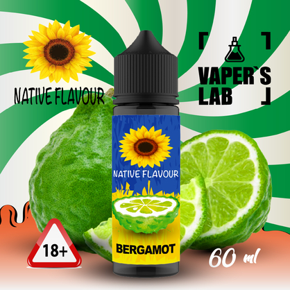 Фото жижка native flavour bergamot 60 ml