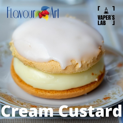 Фото, Відеоогляди на Аромки для вейпа. FlavourArt Cream Custard Заварний крем