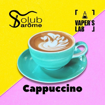 Фото, Відеоогляди на Преміум ароматизатор для електронних сигарет Solub Arome "Cappuccino" (Капучіно) 