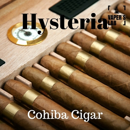 Фото, Відео на Жижи для вейпа україна Hysteria Cohiba Cigar 100 ml