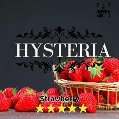 Фото жижка hysteria strawberry 60 ml