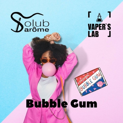 Фото, Видео, Ароматизаторы вкуса Solub Arome "Bubble gum" (Жвачка) 