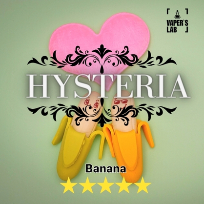 Фото, Відео на жижки Hysteria Banana 30 ml