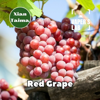 Фото, Відеоогляди на Ароматизатори для сольового нікотину Xi'an Taima "Red grape" (Червоний виноград) 