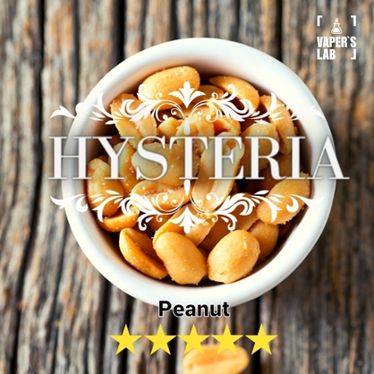 Фото, Видео на Заправки до вейпа Hysteria Peanut 30 ml