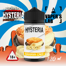 Рідини для вейпа Hysteria Banana Cake 120