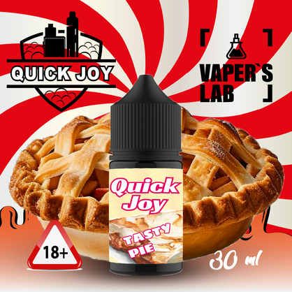 Фото, Видеообзор на жижку Salt Quick Joy Salt Tasty Pie 30ml