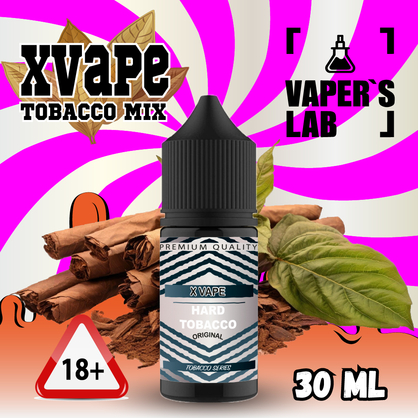 Фото, Видеообзор на жижку Salt XVape Salt Hard Tobacco