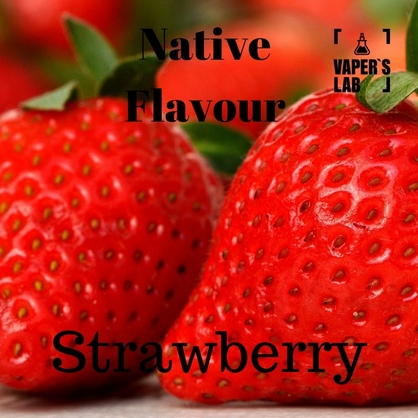 Фото, Видео на жижа Native Flavour Strawberry 100 ml