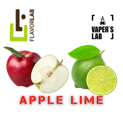 Фото, Відеоогляди на Аромку для вейпа Flavor Lab Apple Lime 10 мл