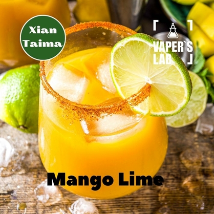 Фото, Видео, Аромки для самозамеса Xi'an Taima "Mango Lime" (Манго лайм) 