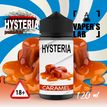 Фото жижа для вейпа купити дешево hysteria caramel 100 ml