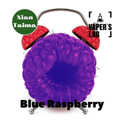 Фото, Відеоогляди на Ароматизатори для сольового нікотину Xi'an Taima "Blue raspberry" (Блакитна малина) 