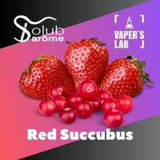 Ароматизатори для вейпа Solub Arome Red Succubus Журавлина та полуниця