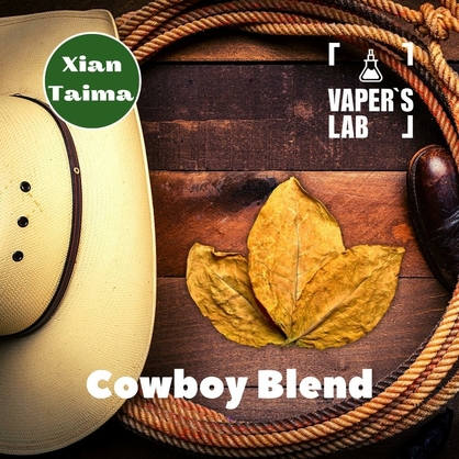 Фото, Відеоогляди на Найкращі харчові ароматизатори Xi'an Taima "Cowboy blend" (Ковбойський тютюн) 