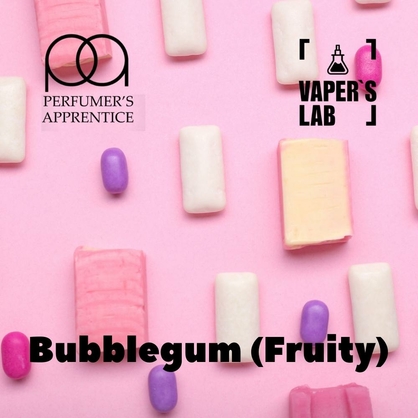 Фото, Видео, Ароматизаторы для вейпа TPA "Bubblegum (Fruity)" (Фруктовая жвачка) 