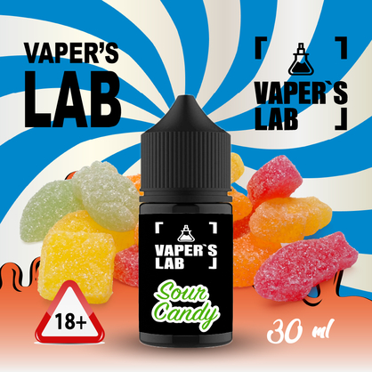 Фото, Відеоогляди на Жижу Salt Vaper's LAB Salt Sour candy 30 ml