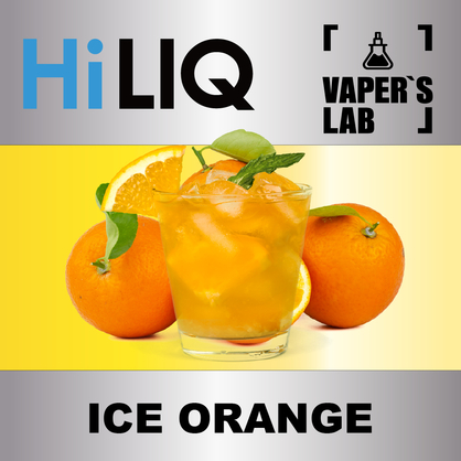 Фото на Ароматизатори HiLIQ Хайлик Ice Orange Крижаний Апельсин