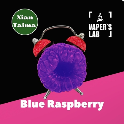 Фото, Відеоогляди на Ароматизатори для сольового нікотину Xi'an Taima "Blue raspberry" (Блакитна малина) 