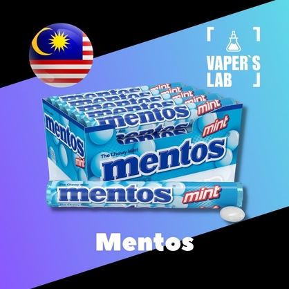 Фото, Відеоогляди на Аромки для вейпа Malaysia flavors Mentos