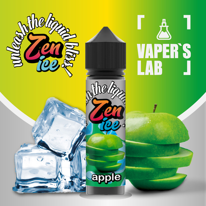 Фото жижки для вейпа zen ice apple