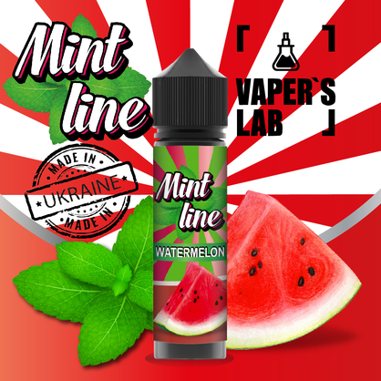 Фото жидкости для вейпа mint watermelon 60 ml