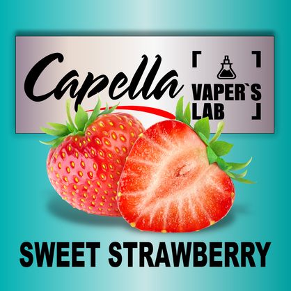 Фото на Аромку Capella Sweet Strawberry Солодка полуниця