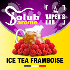 Ароматизаторы для самозамеса Solub Arome Ice-T framboise Малиновый чай