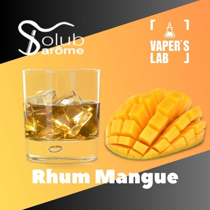 Фото, Відеоогляди на Ароматизатори для вейпа Solub Arome "Rhum Mangue" (Ром з манго) 